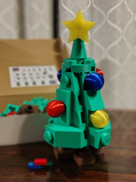 Brick Christmas Tree - 6X