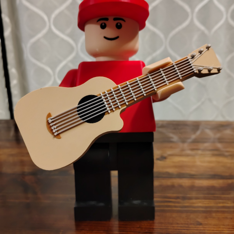 Brick Figure Accessory - Music 6X