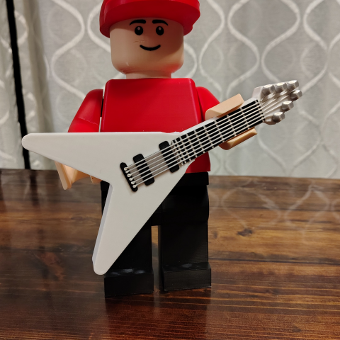 Brick Figure Accessory - Music 6X