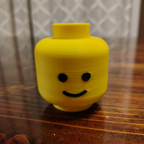 Brick Figure Head - 6X