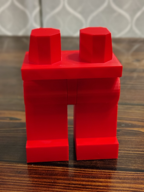 Brick Figure Legs - 6X