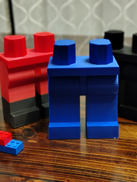 Brick Figure Legs - 6X