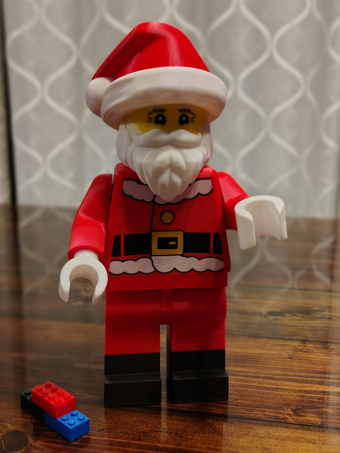 Brick Figure - Santa 6X