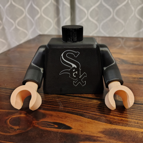 Brick Figure Torso - Sports Fan 6X