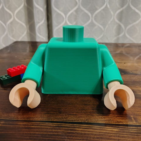 Brick Figure Torso - Solid 6X
