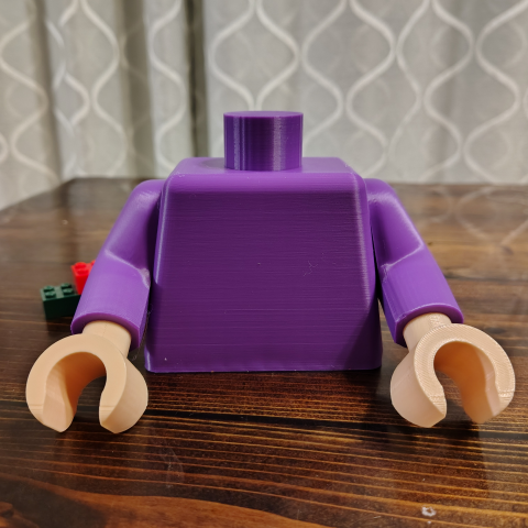 Brick Figure Torso - Solid 6X