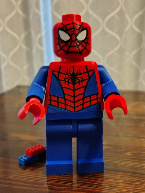 Brick Figure - Spider Man 6X